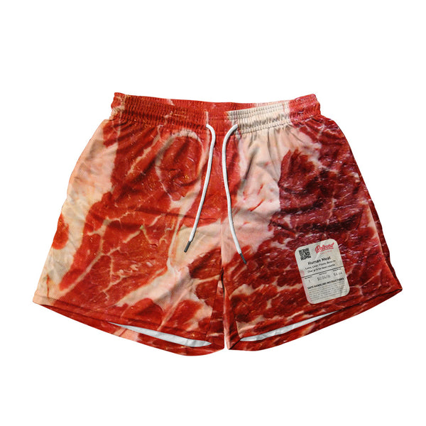 Human Meat Mesh Shorts