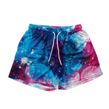 Jellyfish Nebula Mesh Shorts