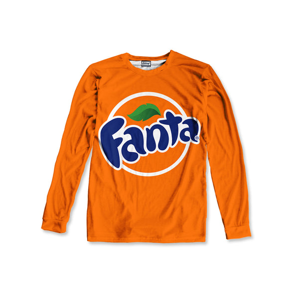 Fanta Orange Juice Kids Long Sleeve Tee