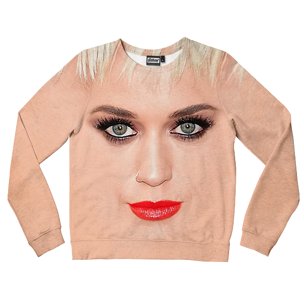 Katy Perry Face Kids Sweatshirt