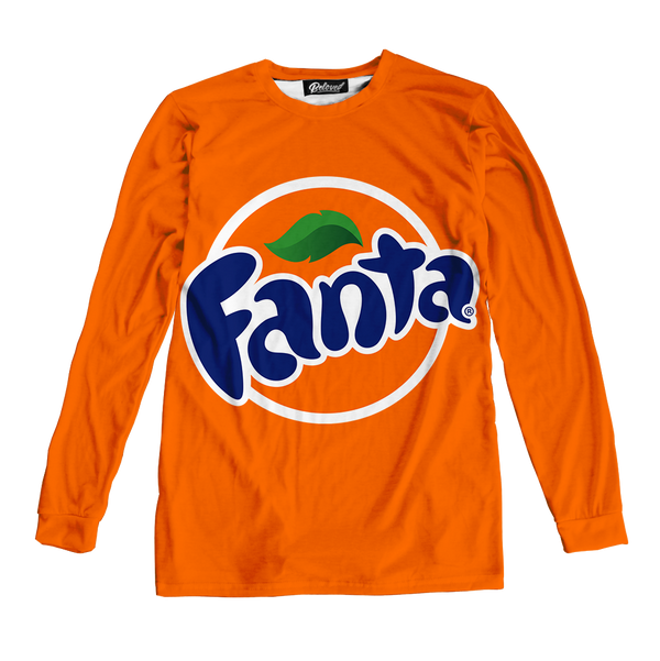 Fanta Orange Soda Unisex Long Sleeve Tee