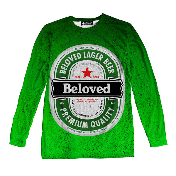 Beloved Lager Beer Unisex Long Sleeve Tee