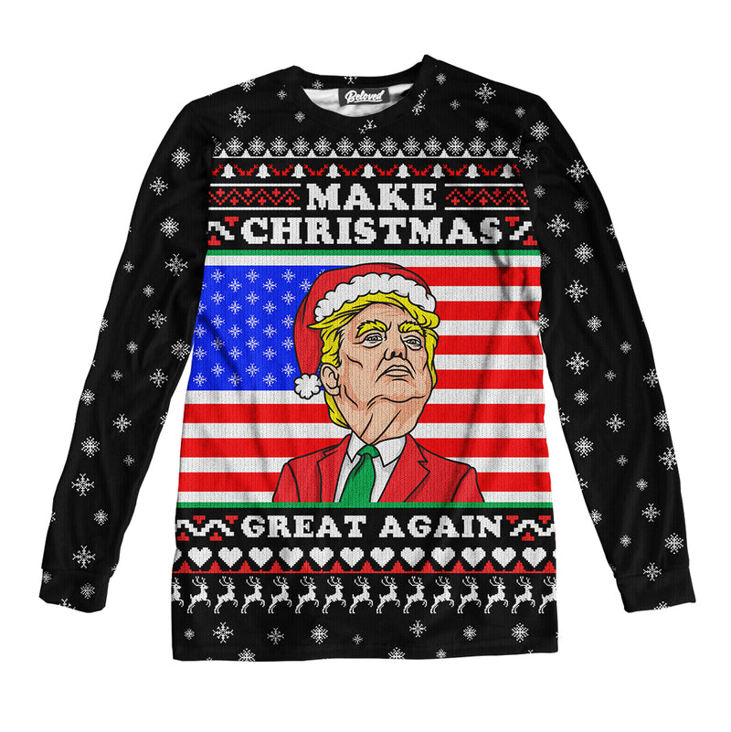 Make Christmas  Great Again Unisex Long Sleeve Tee