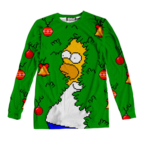 Homer Gone Christmas Unisex Long Sleeve Tee