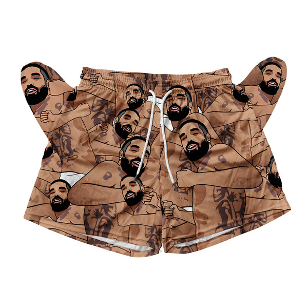 Dancing Drake Mesh Shorts