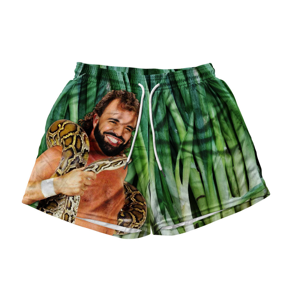 Drake The Snake Mesh Shorts