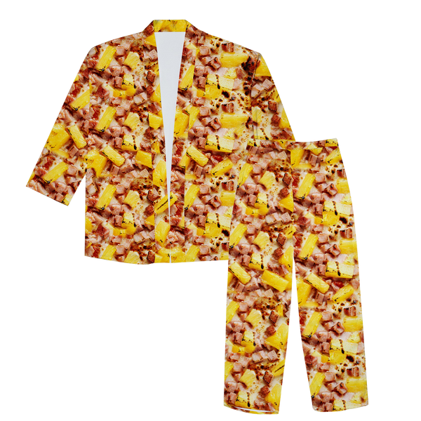 Hawaiian Pizza Men's Pajama Set