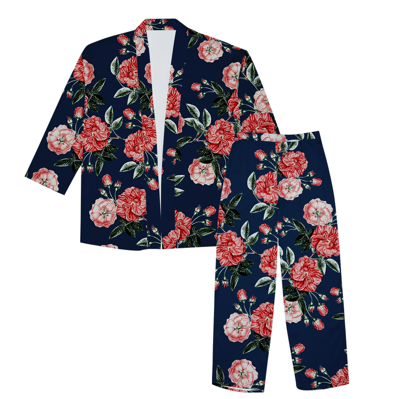 Vintage Rose Men's Pajama Set