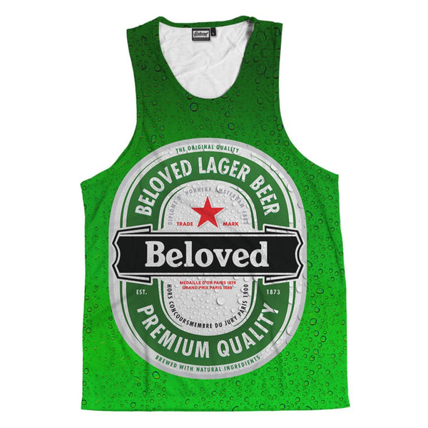 Beloved Lager Beer Men's Tank Top
