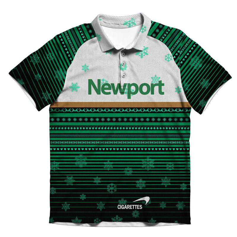 Newport Christmas Men's Polo Shirt