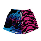 Neon Tiger Mesh Shorts