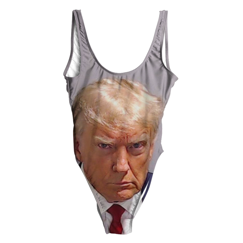 Trump Mugshot Swimsuit - Regular