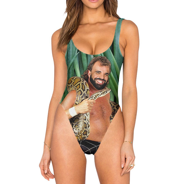 Drake The Snake Swimsuit - High Legged