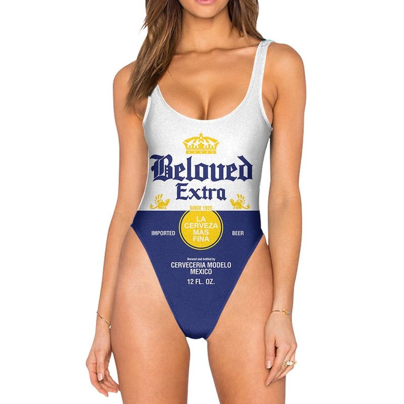 Beloved Extra Beer Swimsuit - High Legged