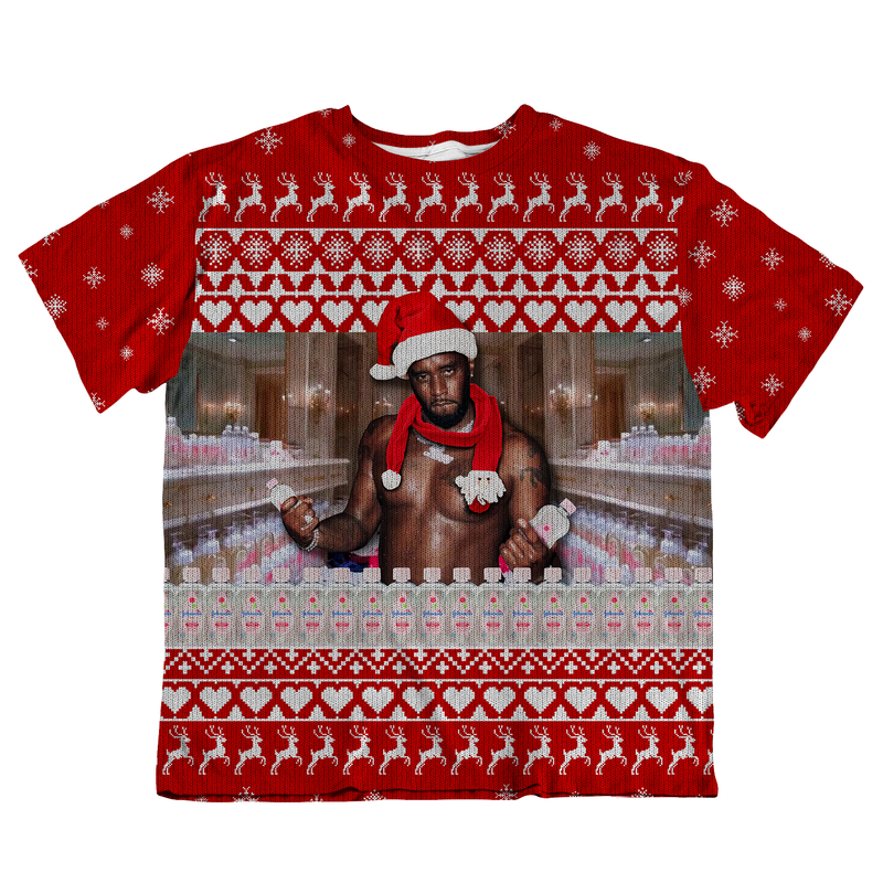 Diddy Oil Christmas Oversized Tee