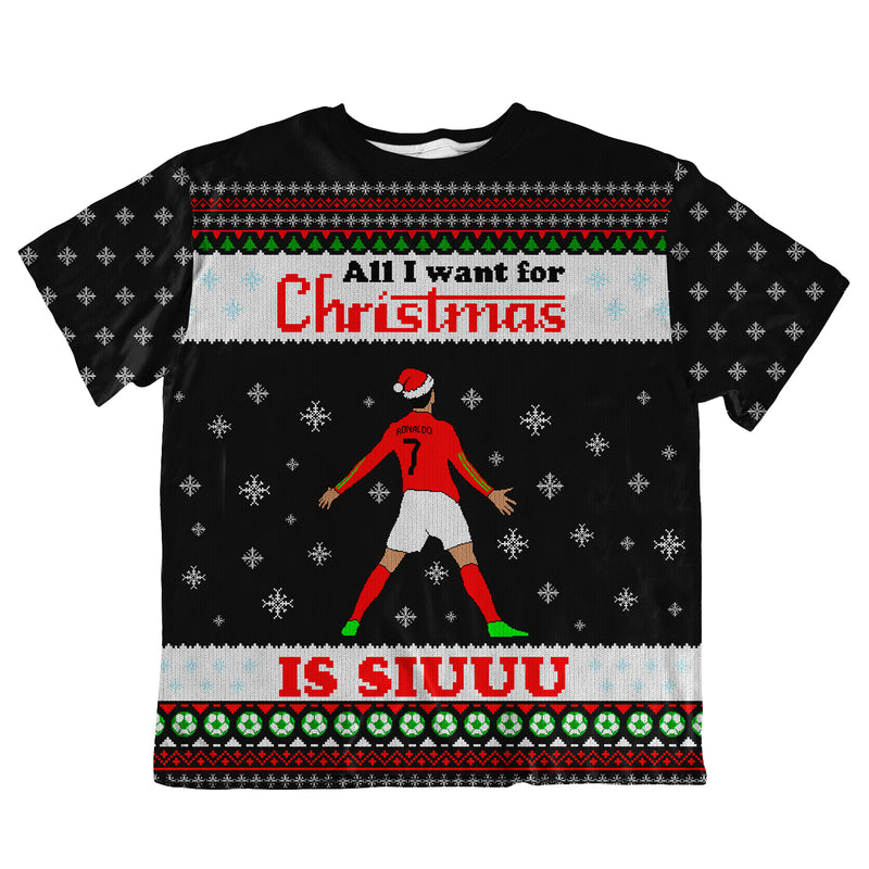 Christmas Siu Oversized Tee