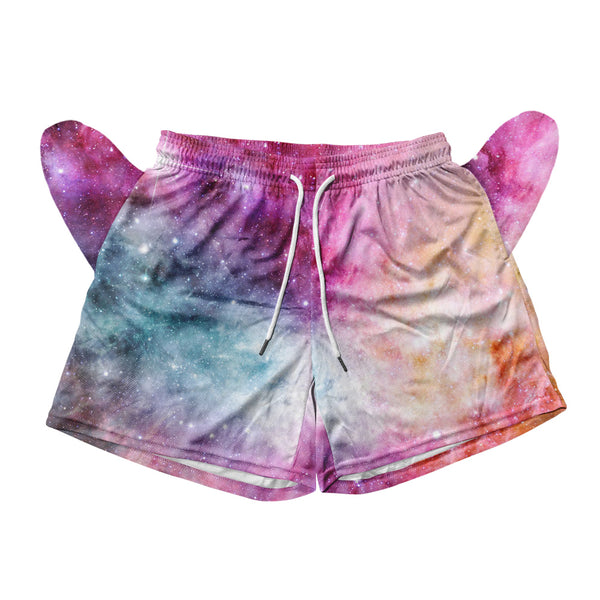 Pastel Nebula Mesh Shorts