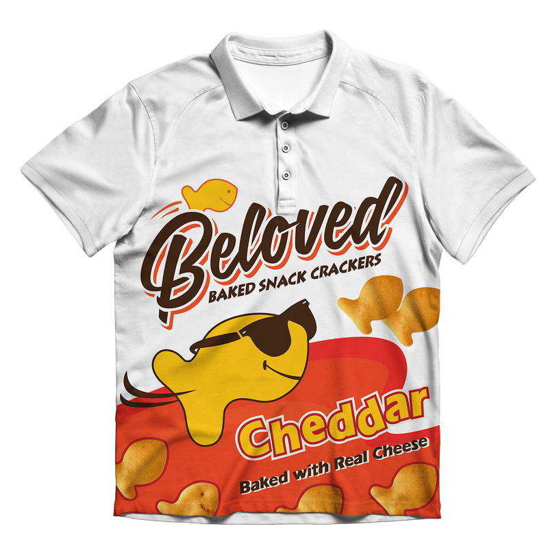 Beloved Goldfish Men's Polo Shirt