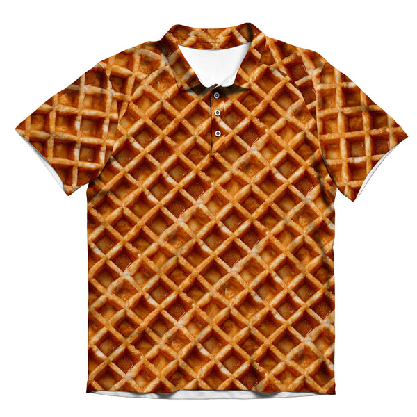 Beloved Waffle Men's Polo Shirt