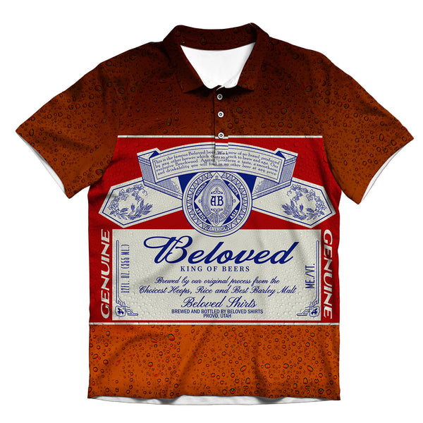 Beloved King Of Beers Men's Polo Shirt