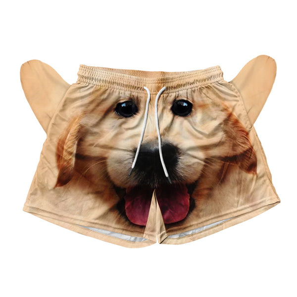 Puppy Dog Eyes Mesh Shorts