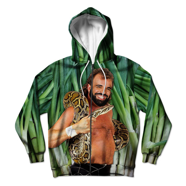Drake The Snake Unisex Zip Up Hoodie