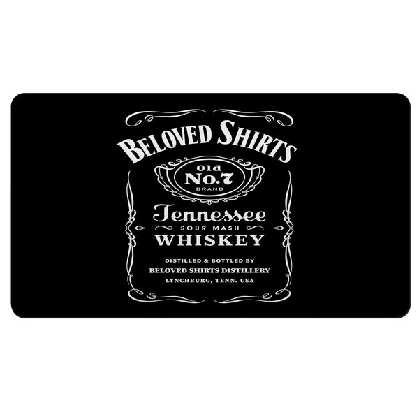 Beloved Whiskey Rubber Door Mat