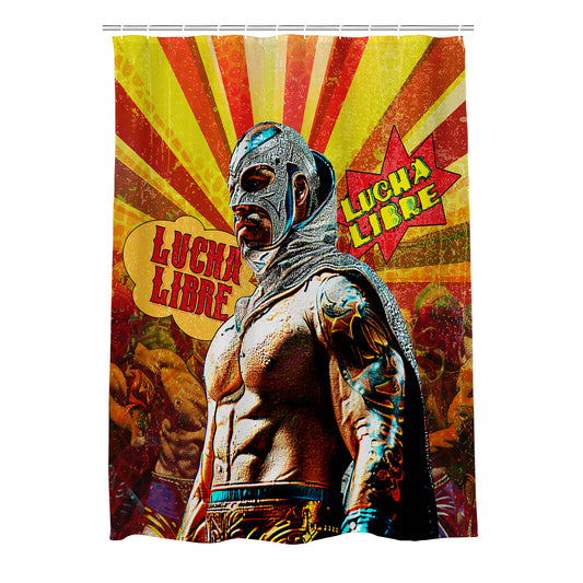 Lucha Libre Shower Curtain