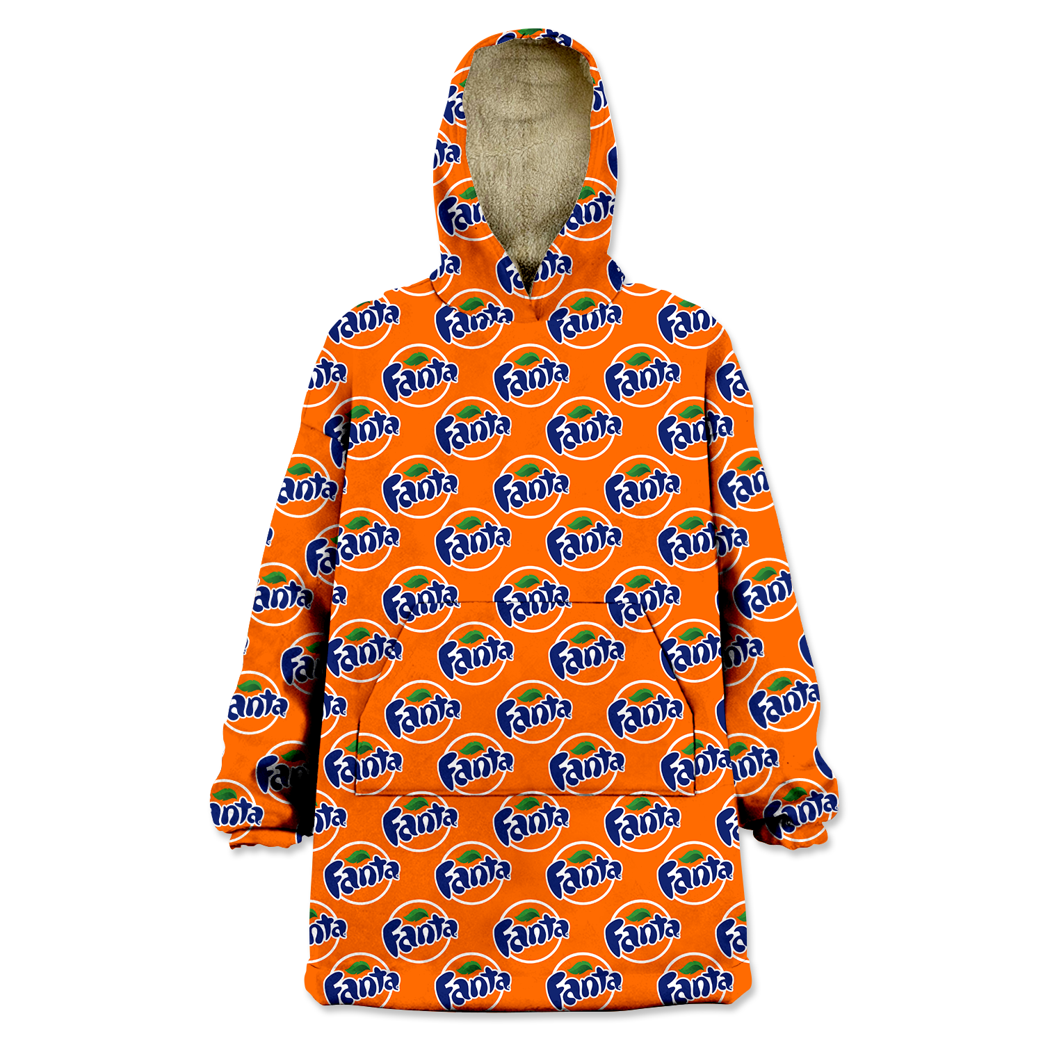 Fanta Pattern Wearable Blanket Hoodie – Beloved Shirts