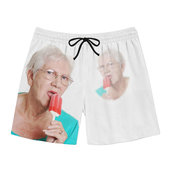 Popsicle Grandma Swim Trunks