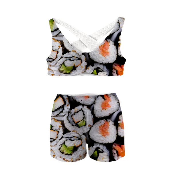 Sushi Sports Bra Suit