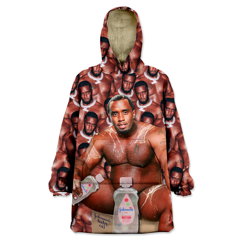 Diddy Oil Wearable Blanket Hoodie