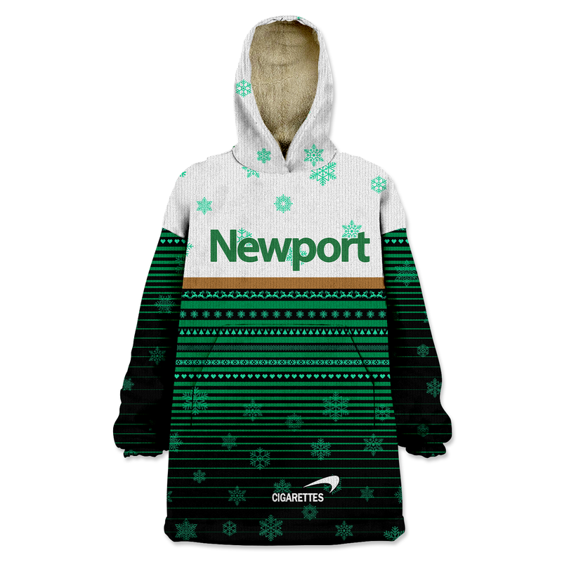 Newport Christmas Blanket Hoodie