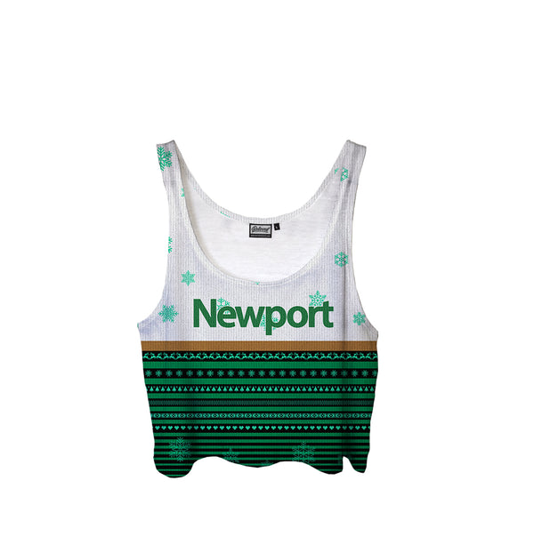 Newport Christmas Crop Top