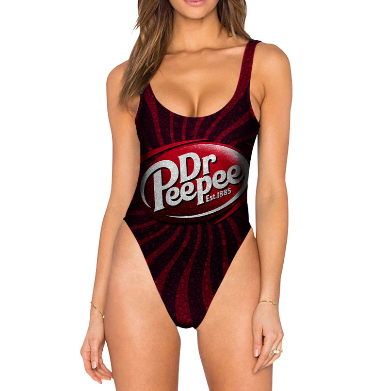 Dr Peepee Swimsuit - High Legged