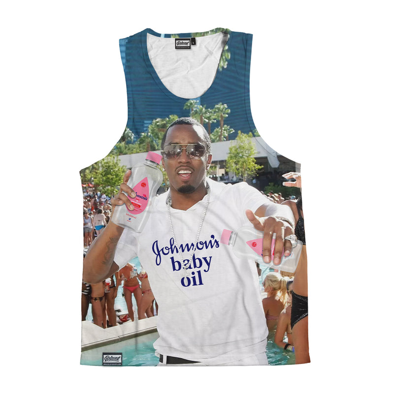 Baby Oil Party Men's Tank Top