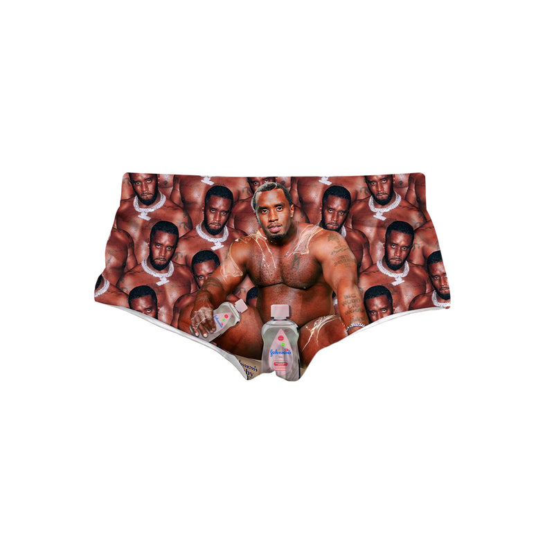 Diddy Oil Triangle Swim Trunks