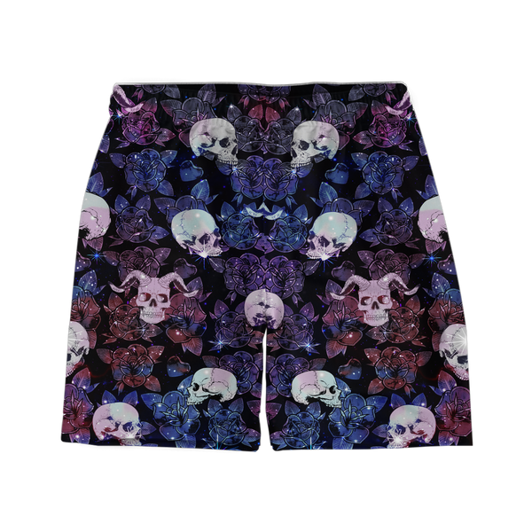 Skull and Roses Weekend Shorts