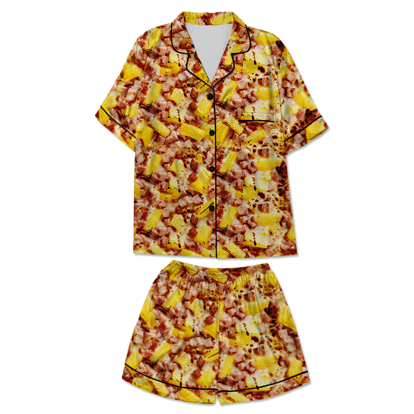 Hawaiian Pizza Women's Pajama Set