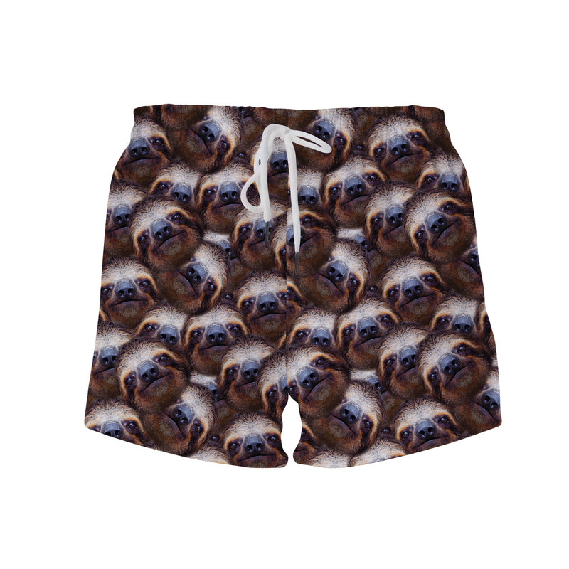 Sloth All Over Face Women's Shorts