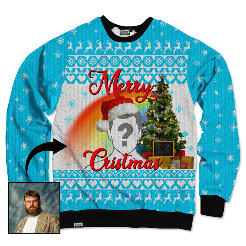 Custom Christmas Greeting Unisex Sweatshirt