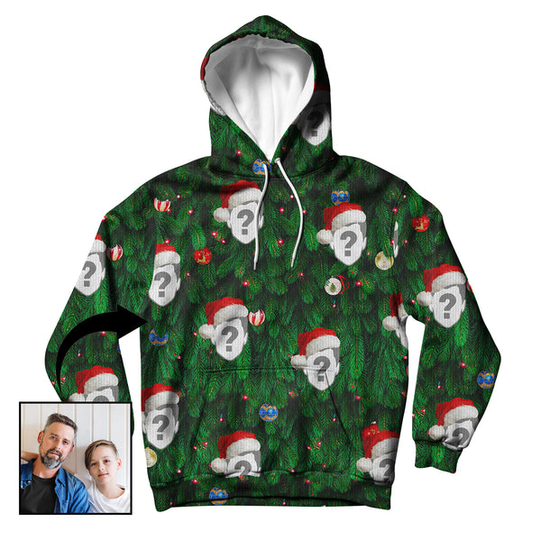 Custom Christmas Tree Unisex Hoodie