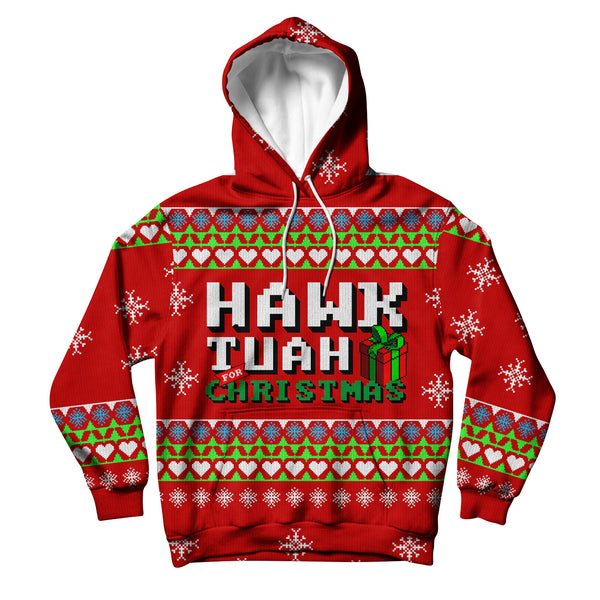 Hawk Tuah For Christmas Unisex Hoodie