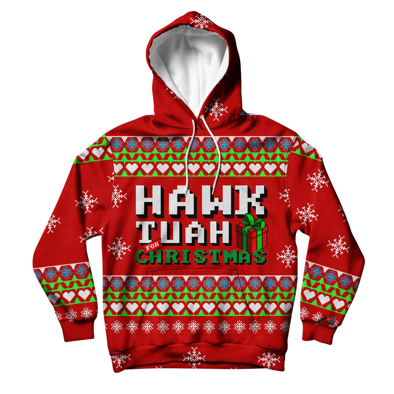 Hawk Tuah For Christmas Unisex Hoodie