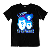 I Love My Boyfriend Custom Unisex Tee