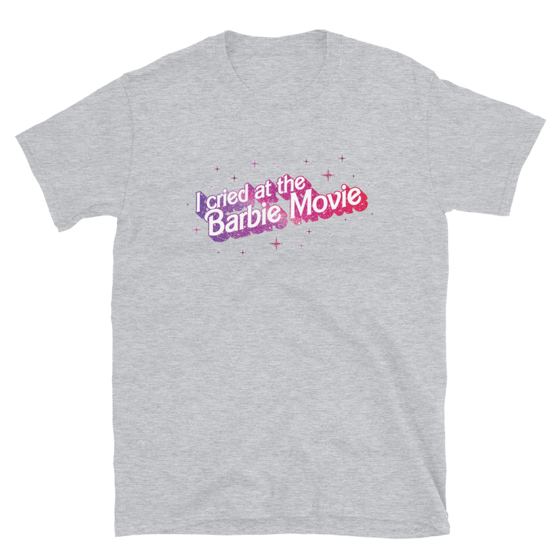 I Cried at the Barbie Movie Unisex Tee