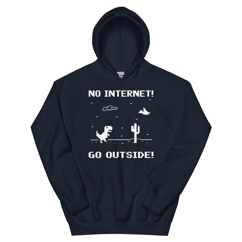 No Internet Unisex Hoodie