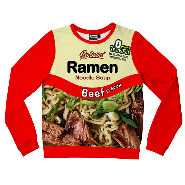 Beef Ramen Kids Sweatshirt