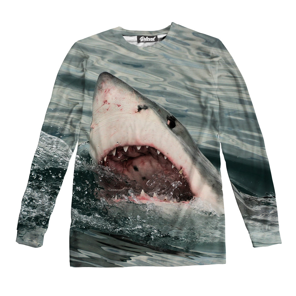 Shark Unisex Long Sleeve Tee