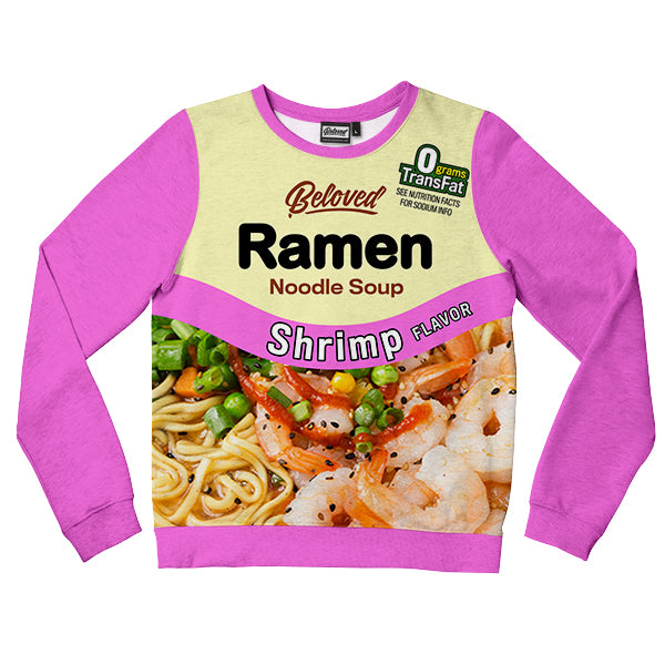 Shrimp Ramen Kids Sweatshirt
